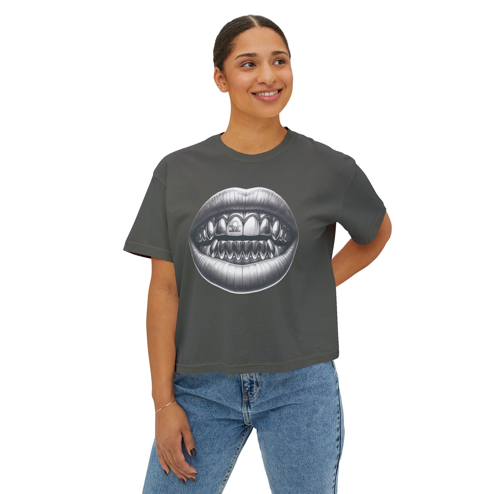 Women's Grilled Boxy Tee