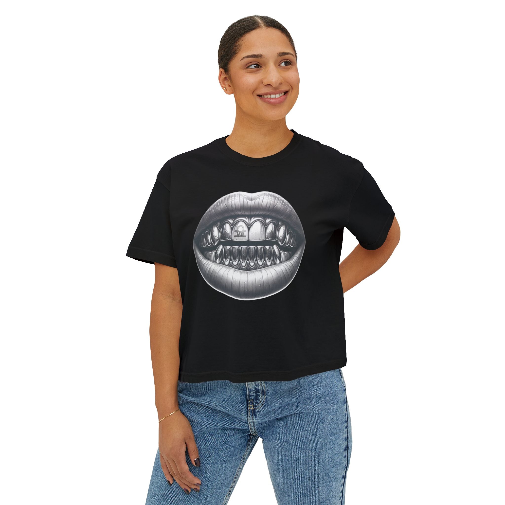 Women's Grilled Boxy Tee