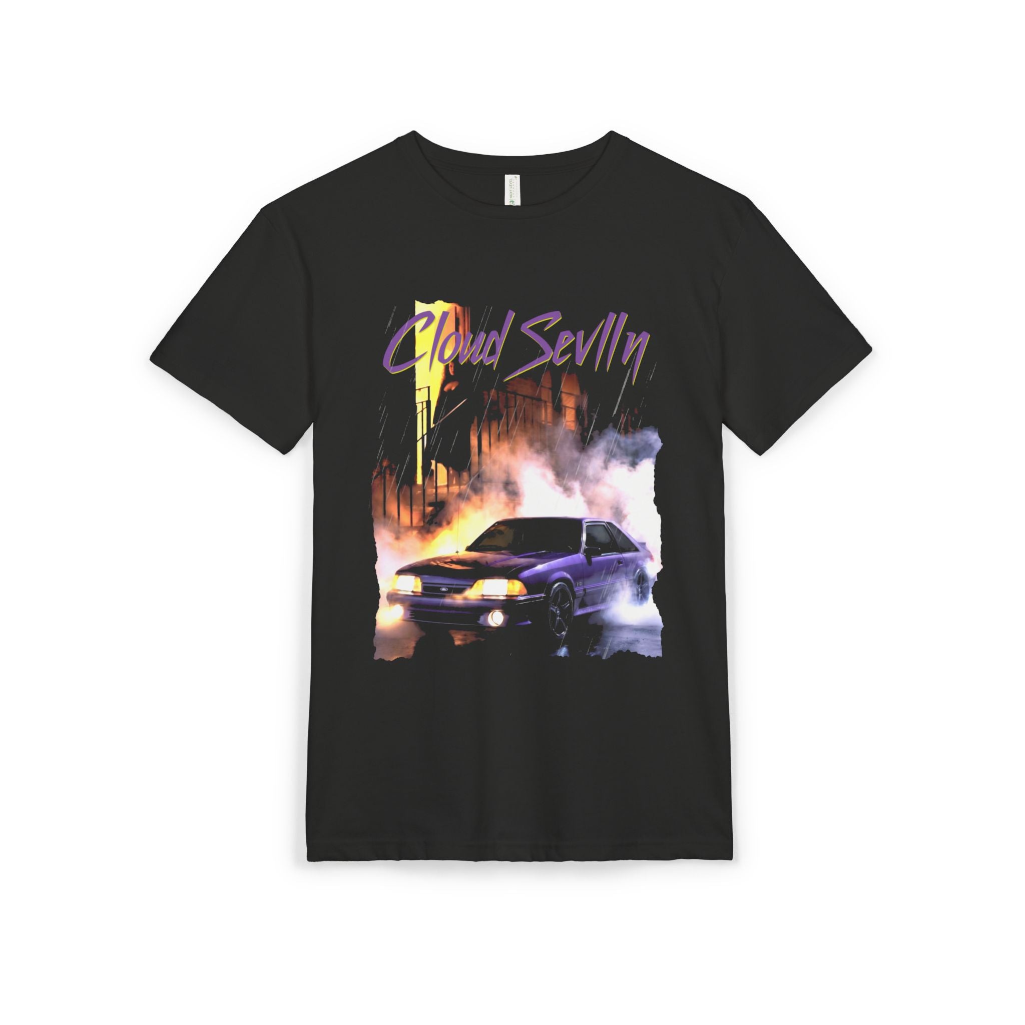 Sueded Purple Reign Tee