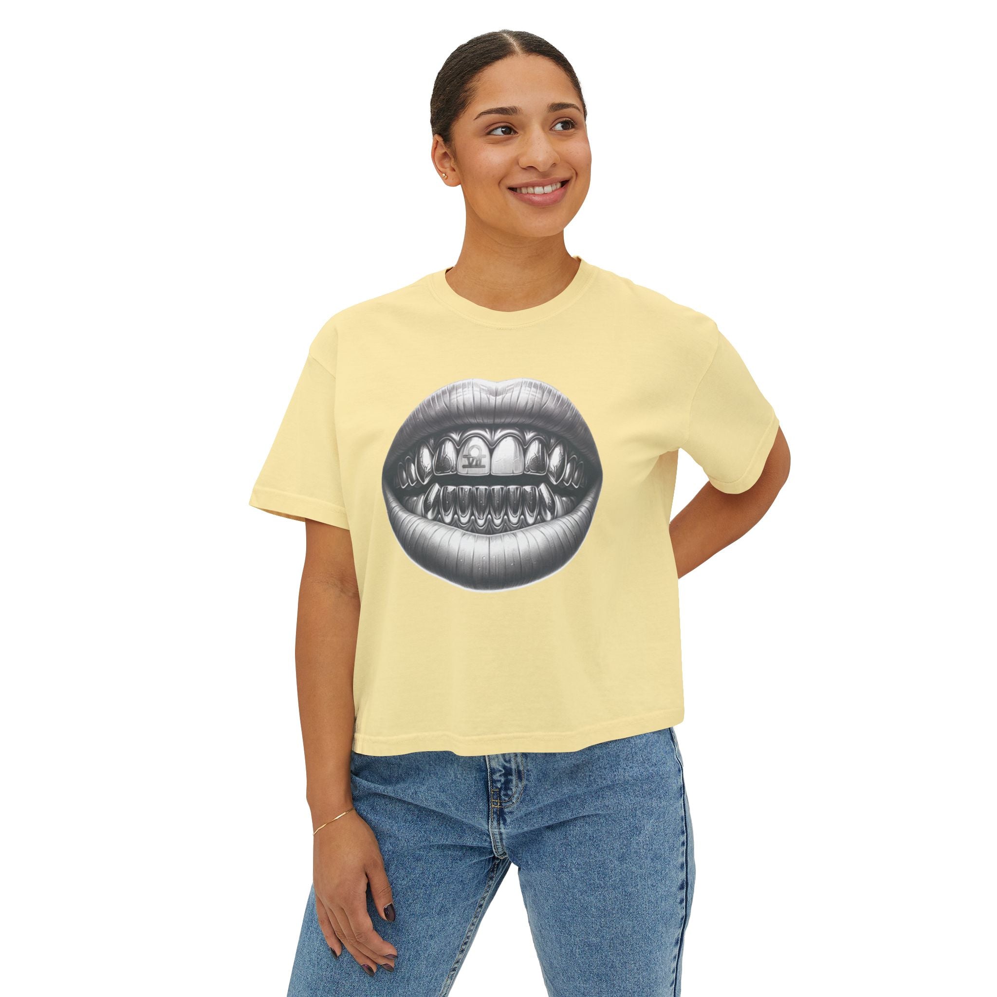 Women's Grilled Boxy Tee