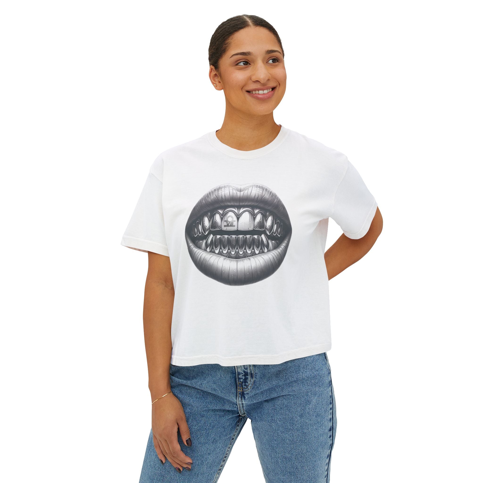 Women's Grilled Boxy Tee