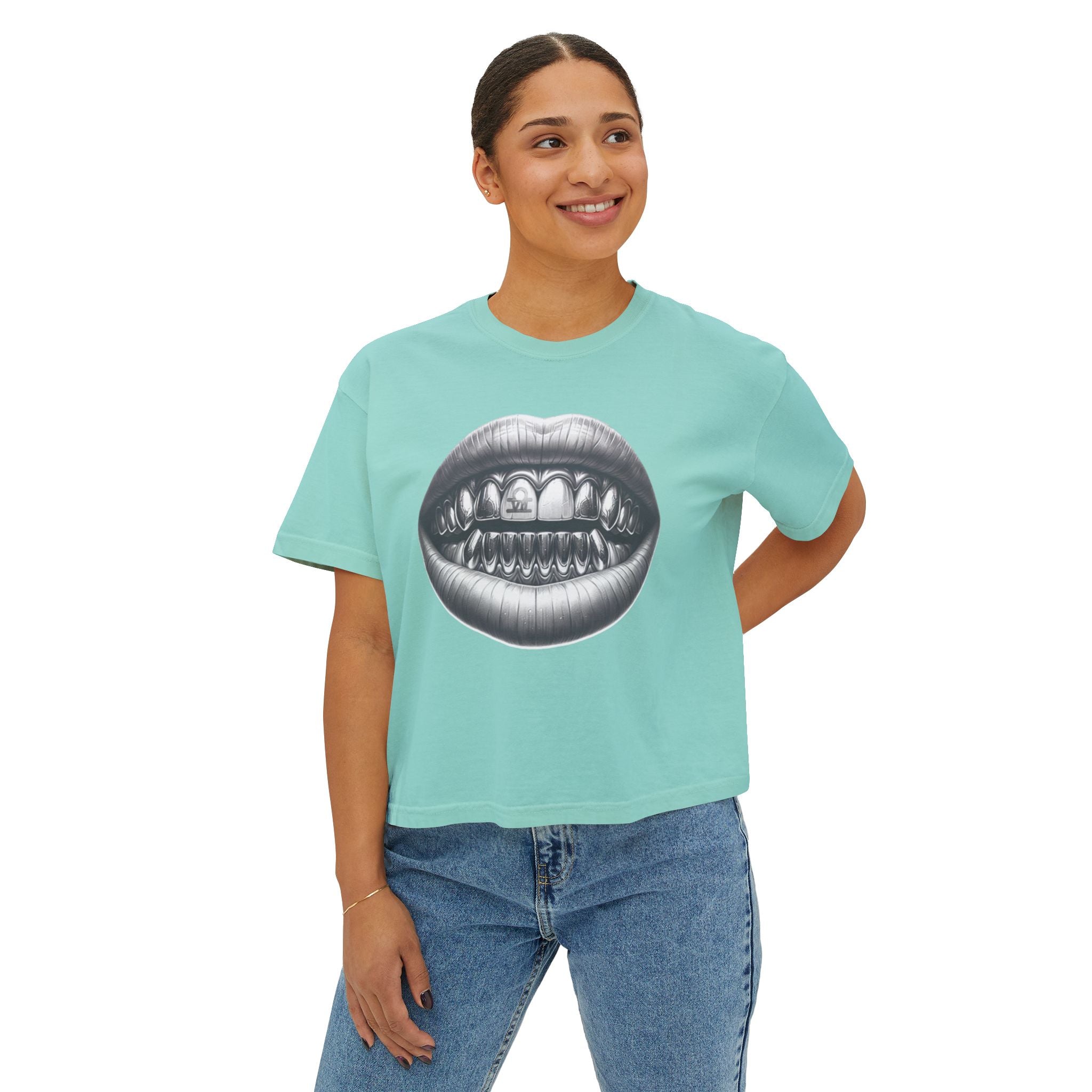 Women's Grilled Boxy Tee